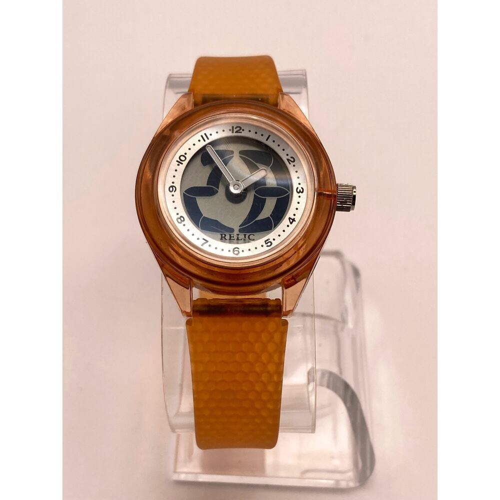 Relic ZR90580 Womens Analog Digital Watch 32mm -Fresh Battery-Seconds In Digital - Picture 6 of 11